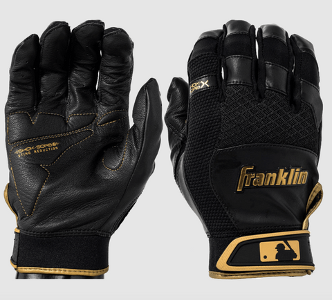Franklin Shock Sorb X Adult Batting Gloves