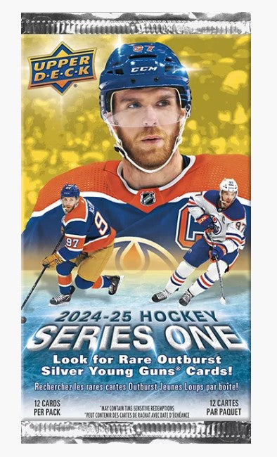 2024-25 Upper Deck Series One Individual Packs Sportco – Sportco