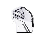 White and black gaolie catcher with Bauer wording on it on a white background