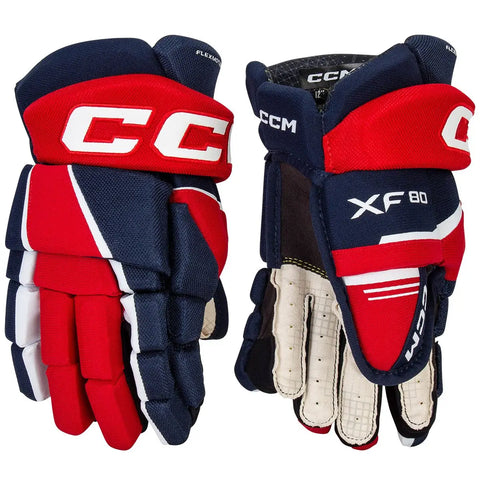 CCM Tack XF80 Junior Hockey Gloves HGXF80 - Sportco