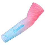 Gradient pink to blue arm sleeve with Franklin logo on a white background