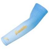 Blue arm sleeve with Franklin logo on a white background