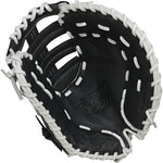 Rawlings Shut Out First Base 12" Softball Glove - Black/white - SportCo 