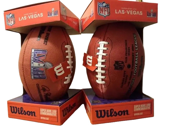 Wilson NFL Super Bowl 57 Official Leather Football WTF10071
