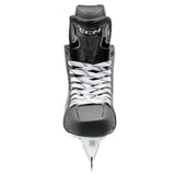 CCM skate black, white grey front view on white background
