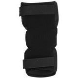 Black wrist guard on a white background