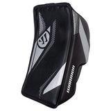 Black and gray Warrior hockey equipment case on a white background