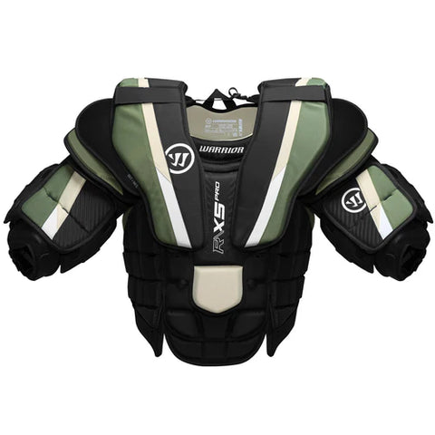 Warrior Ritual X5 Pro Intermediate Goalie Chest and Arm RX5PCAI5 - Sportco