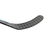 Composite black blade on a white background
