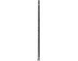 Gray metal pole on a white background