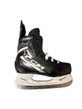CCM Vector Premier youth black, white and grey skate on a white background