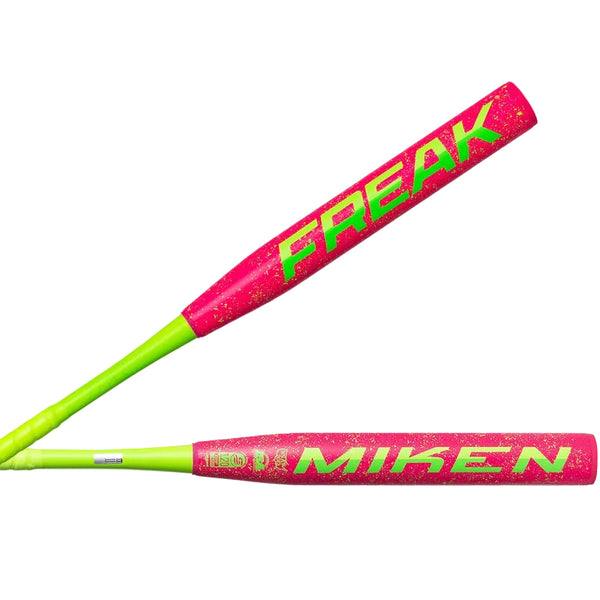 Miken Freak Splatter USSSA Balanced Slo-Pitch Bat MSU6FRKB Sportco