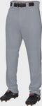 Rawlings Senior PRO150P Baseball Pants Grey with Black Stripe- Sportco