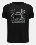 Under Armour Short Sleeve Junior Tech Hybrid T-Shirt 1387036 006 - Sportco