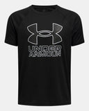 Under Armour Short Sleeve Junior Tech Hybrid T-Shirt 1387036 006 - Sportco