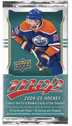 2024-25 Upper Deck MVP Packs From Gravity Feed Box - Sportco