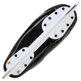 A views of a True hzrdus 5X  ice skate on a plain white background, showing the bottom view.