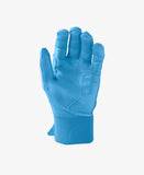 Blue glove on a white background