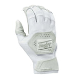 White baseball glove with Rawlings logo on a white background