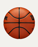 Basketball with Wilson branding on a white background