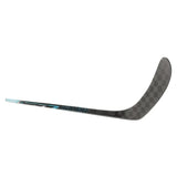 Black checkered hockey stick blade on a white background