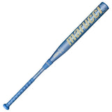 A blue Marucci Asura baseball bats shown vertically against a plain white background.