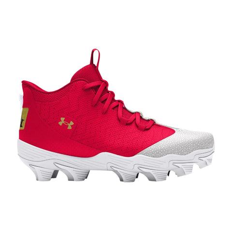 Under Armour Junior Harper 9 RM Moulded Baseball Shoes 3027452