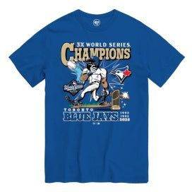 47 Brand Toronto Blue Jays World Series T-Shirt 2025 - Sportco