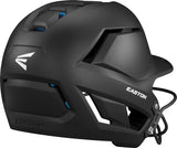 Black Easton baseball helmet on a white background