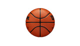 Basketball with black patterns on a white background