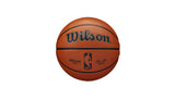 Basketball with Wilson logo on a white background