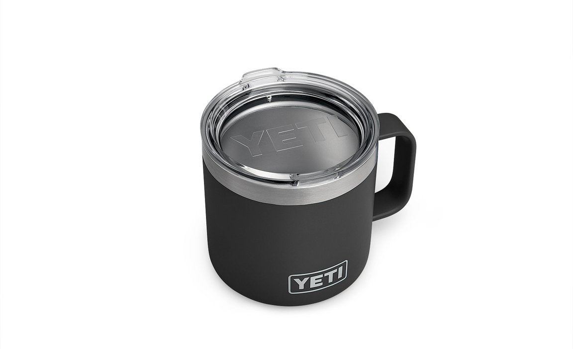 YETI Rambler 14oz Mug 黒色 Yeti Coffee Mug 14oz Rambler - Sportco – Sportco Source For