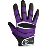Cutters Senior X40 Football Gloves - Purple