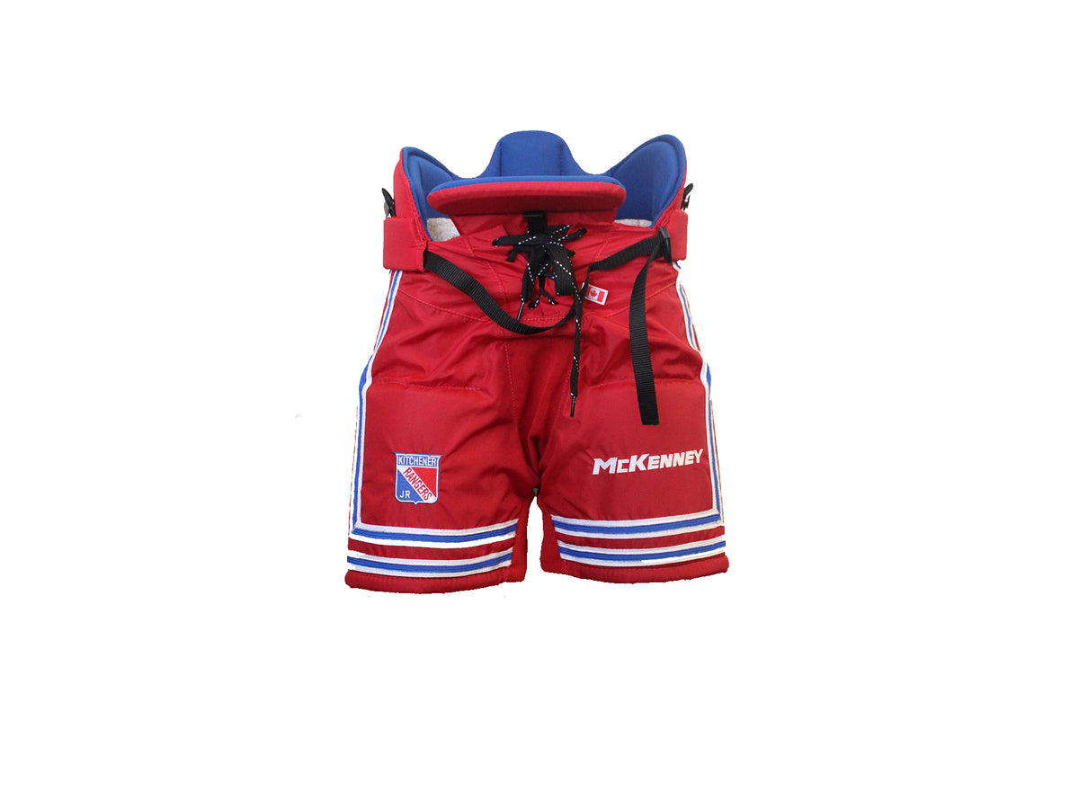 McKenney Senior Kitchener Jr Ranger Hockey Pants - Sportco – Sportco ...