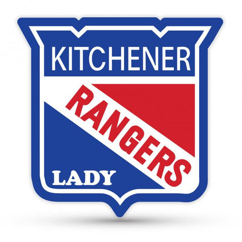 Lady Rangers Car Decal