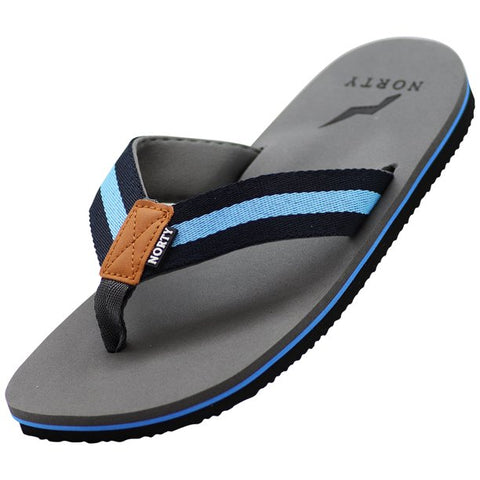 Norty Grey and Royal Men's Sandals