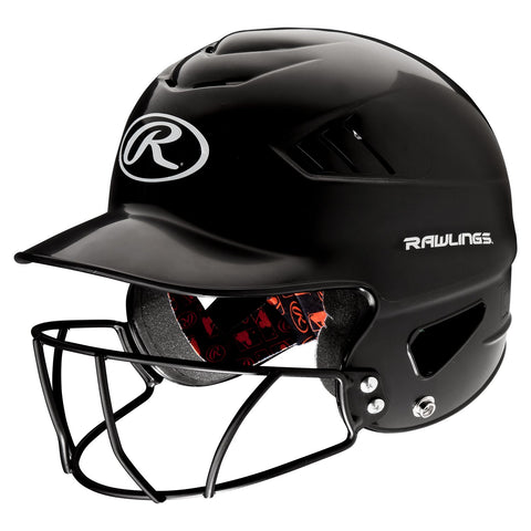 Rawlings RCFHFG Coolflo Batting Helmet with Face Guard