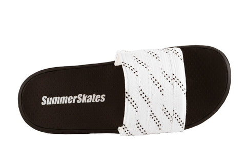 Summer Skates Sandals (White-Black)
