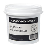 Winnwell Pail Of Pucks (18 Pucks) IHP7625VR6-18PL