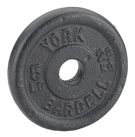 York 5 LB Weight Plate