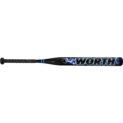 Batte De Softball Worth AMP SBAMPX – 34 Pouces – 28 Oz (-6) – Manche 2 1/4 – Adulte